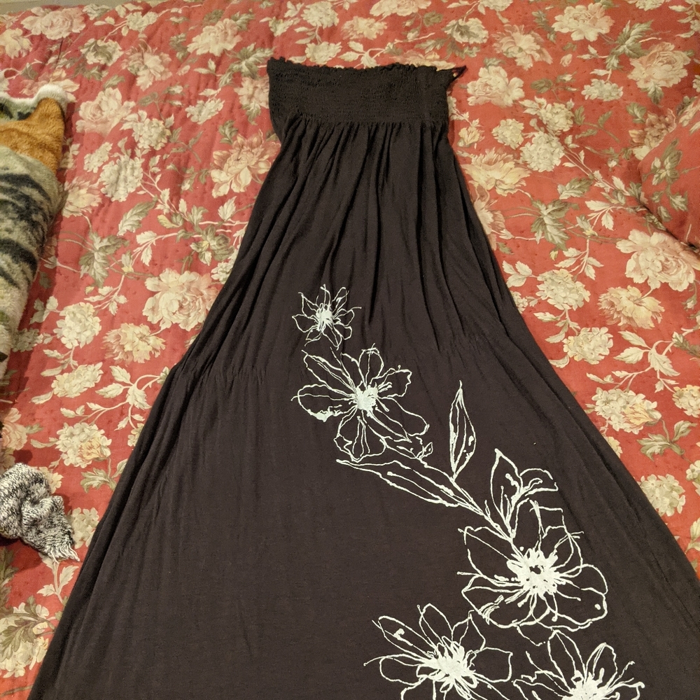 Strapless dress